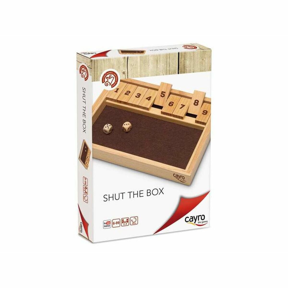 Cayro Tischspiel Cayro Shut The Box