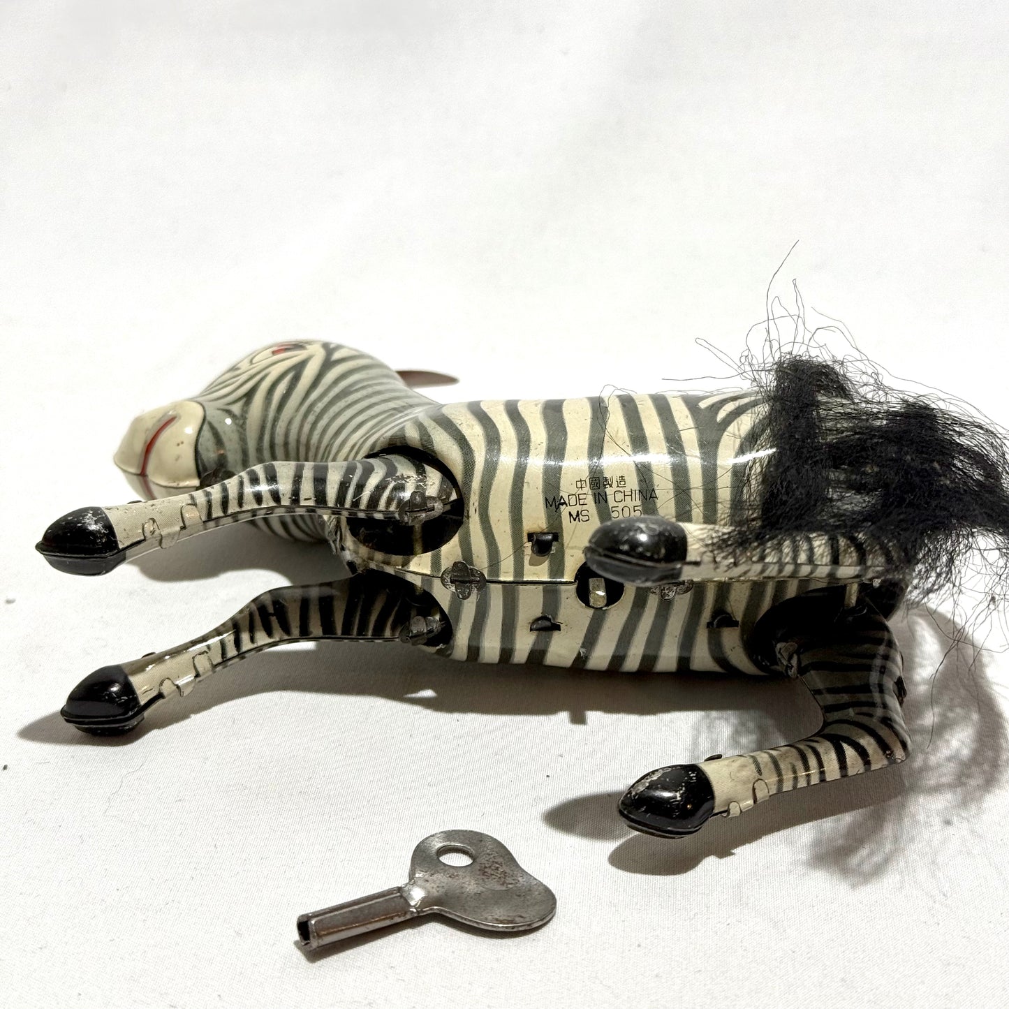 Blechspielzeug Zebra mit Funktion