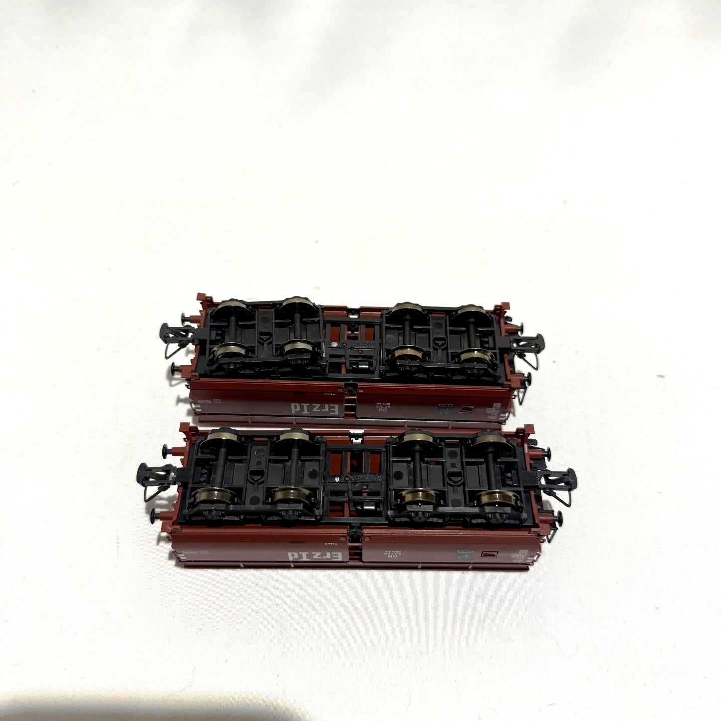 Roco 67059 (2x) Güterwagen Erz-wagen DB H0