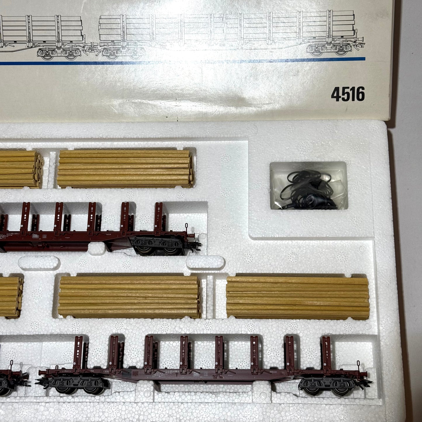 Märklin 4516 Wagen-Set "Holztransport" H0