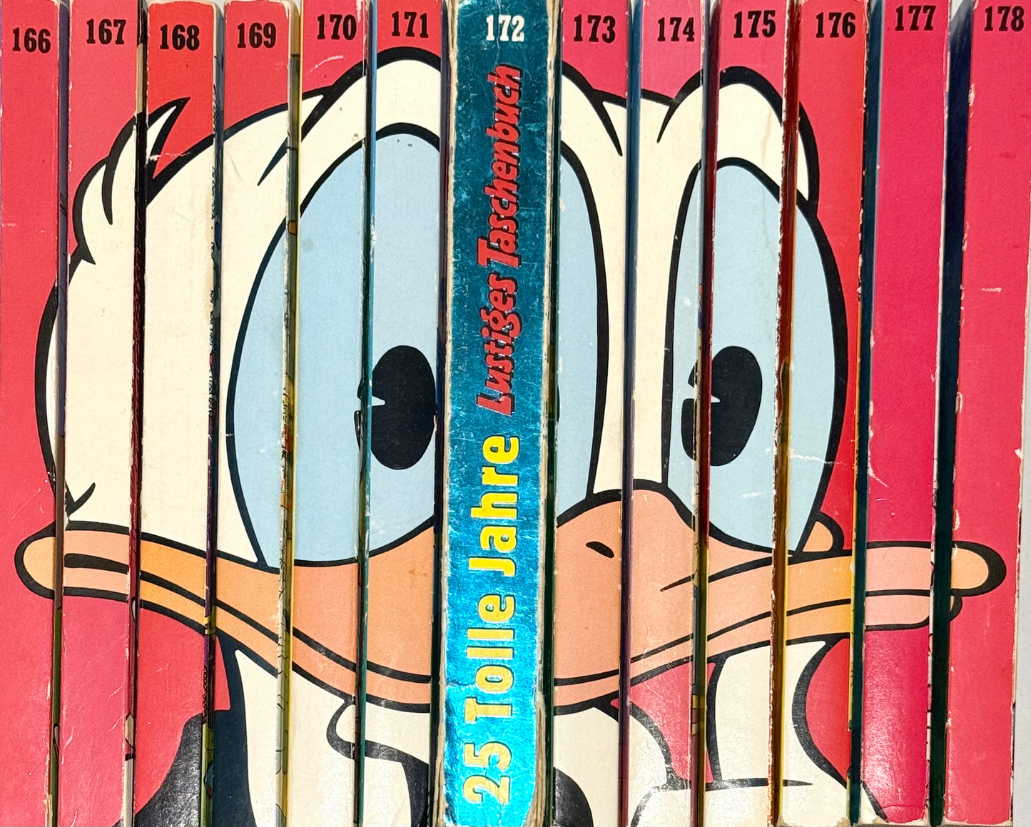 LTB Buchrücken 166-178 "Donald Duck"