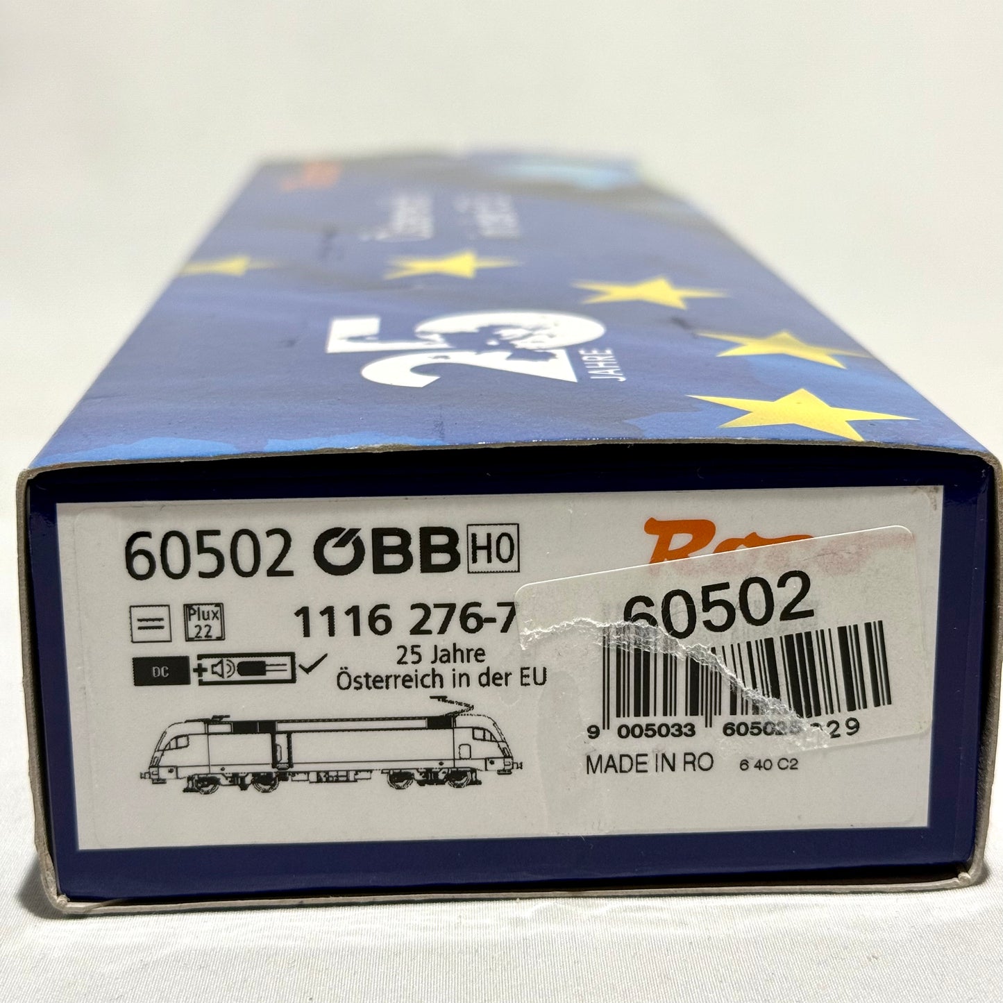 Roco 60502 Elektrolokomotive 1116 276-7 „25 Jahre Österreich in der EU“ ÖBB H0