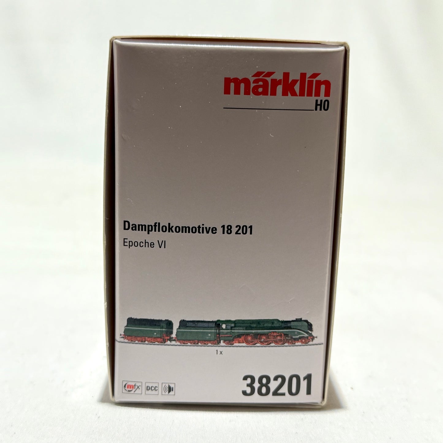 Märklin 38201 Dampflokomotive 18 201 MFX+Sound H0