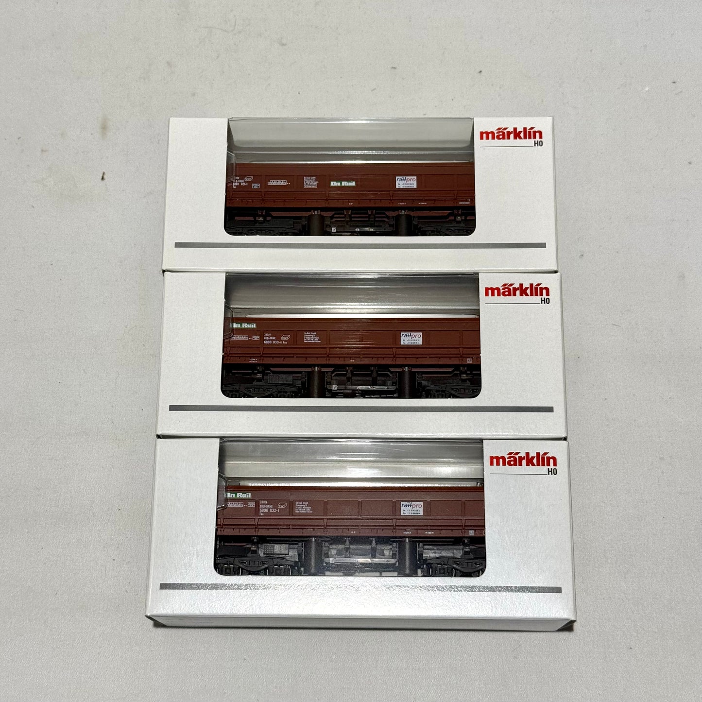 Märklin 48456 Schüttgut-Kippwagen-Set Fas 680 H0