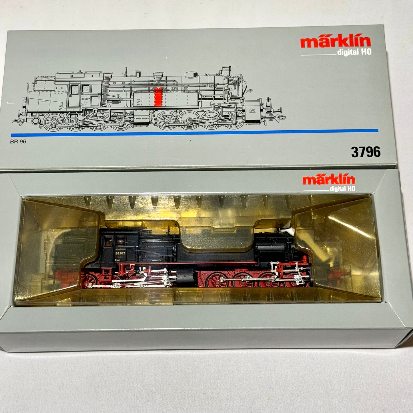 Märklin 3796 Dampflokomotive BR 96 H0