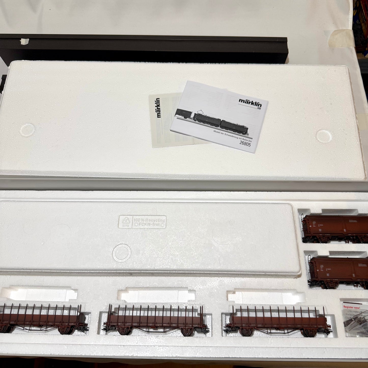 Märklin 26805 Zugpackung "Elektrolok Rh Dm" der SJ Ep III H0
