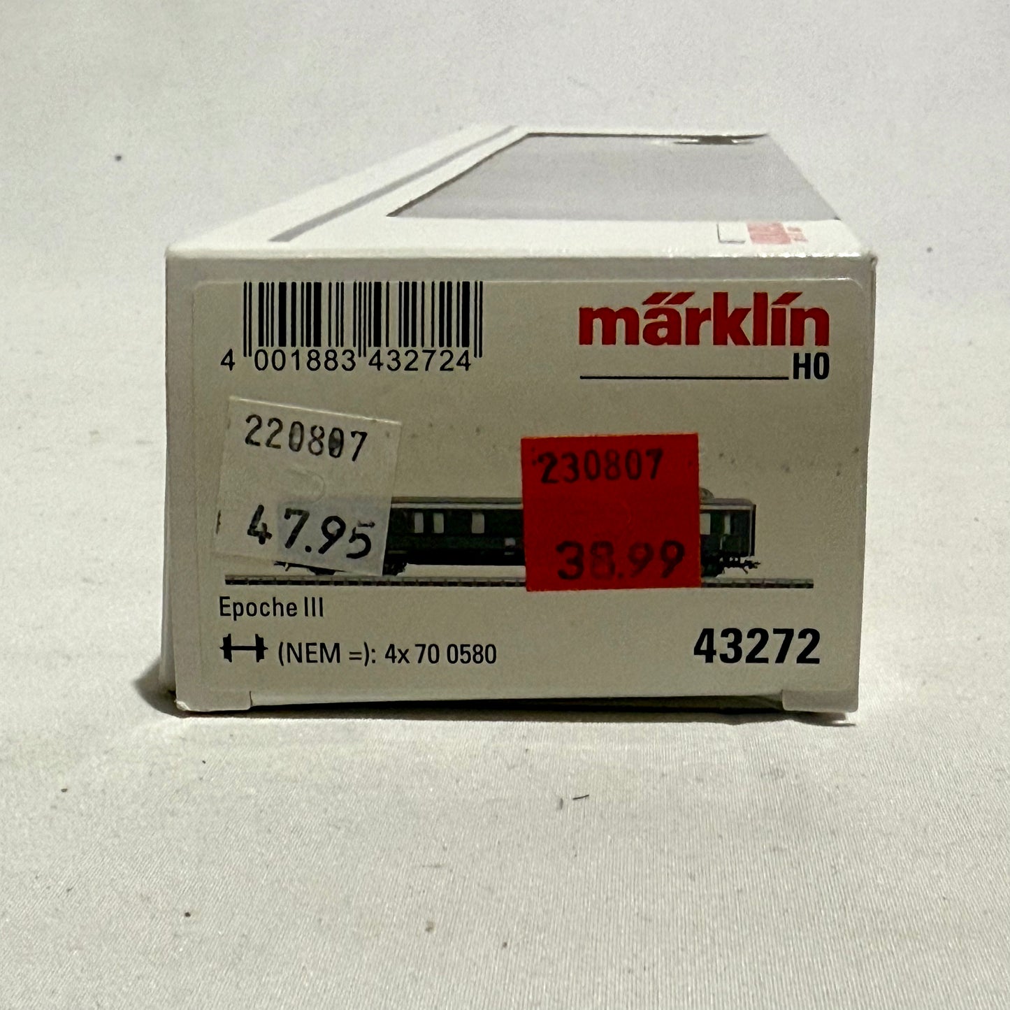 Märklin 43272 Schnellzugwagen H0