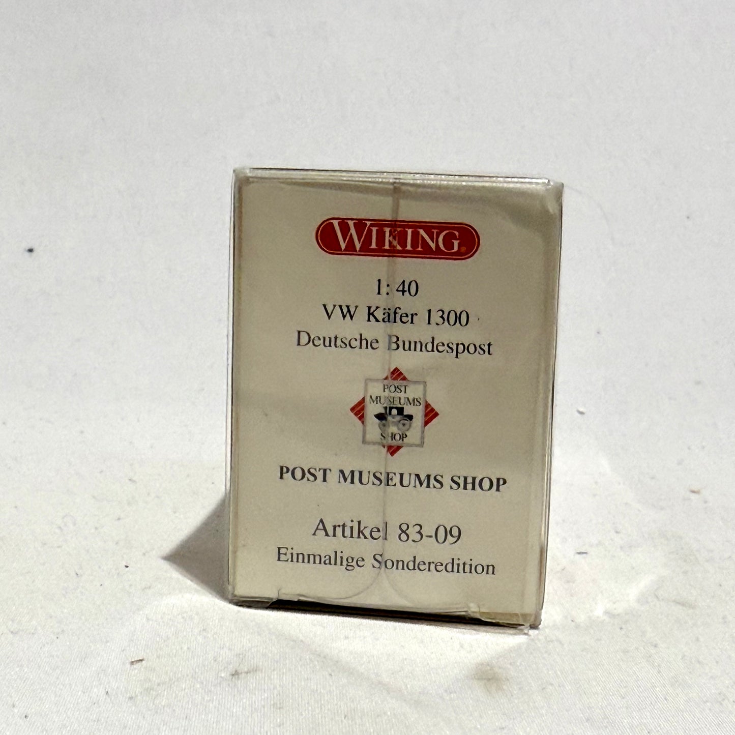 Wiking 83-09 VW Käfer Post Museums Shop 1:40