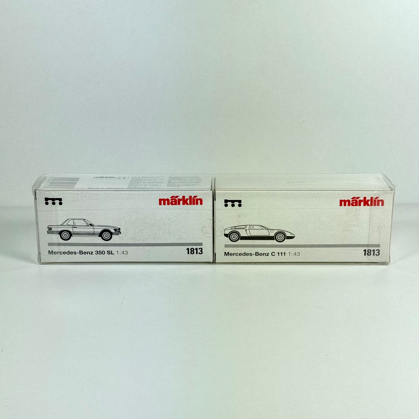 Märklin 1813 Mercedes-Benz 350 SL / C 111 1:43