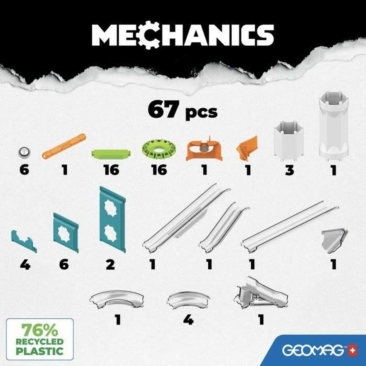 Geomag Konstruktionsspiel Geomag Gmv00