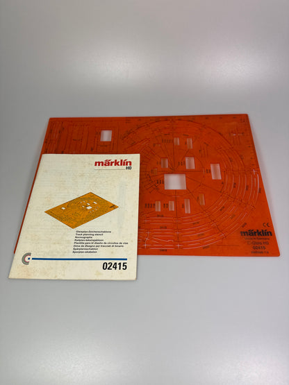 Märklin 02415 Gleisplan-Zeichenschablone
