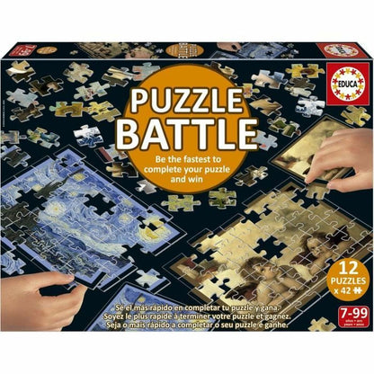 Educa Puzzle Educa Battle Art 42 Stücke (12 Stück)