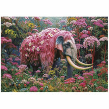 Educa Puzzle Educa Floral Elephant