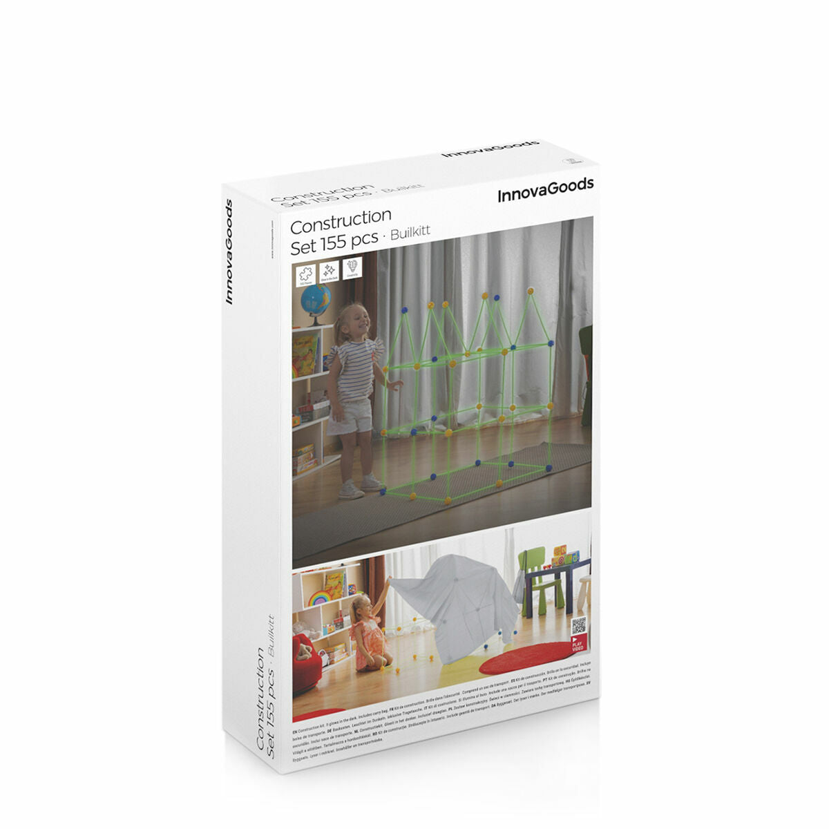 Innovagoods Baukasten Für Kinder Builkitt Innovagoods 155 Stücke