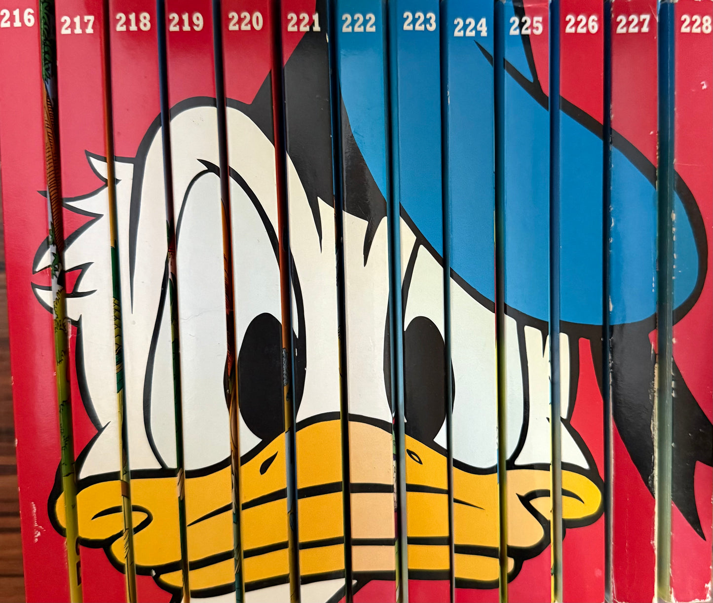 LTB Buchrücken 216-228 "Donald Duck"