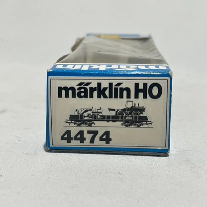 Märklin 4474 Niederbordwagen mit 2x Raupen H0
