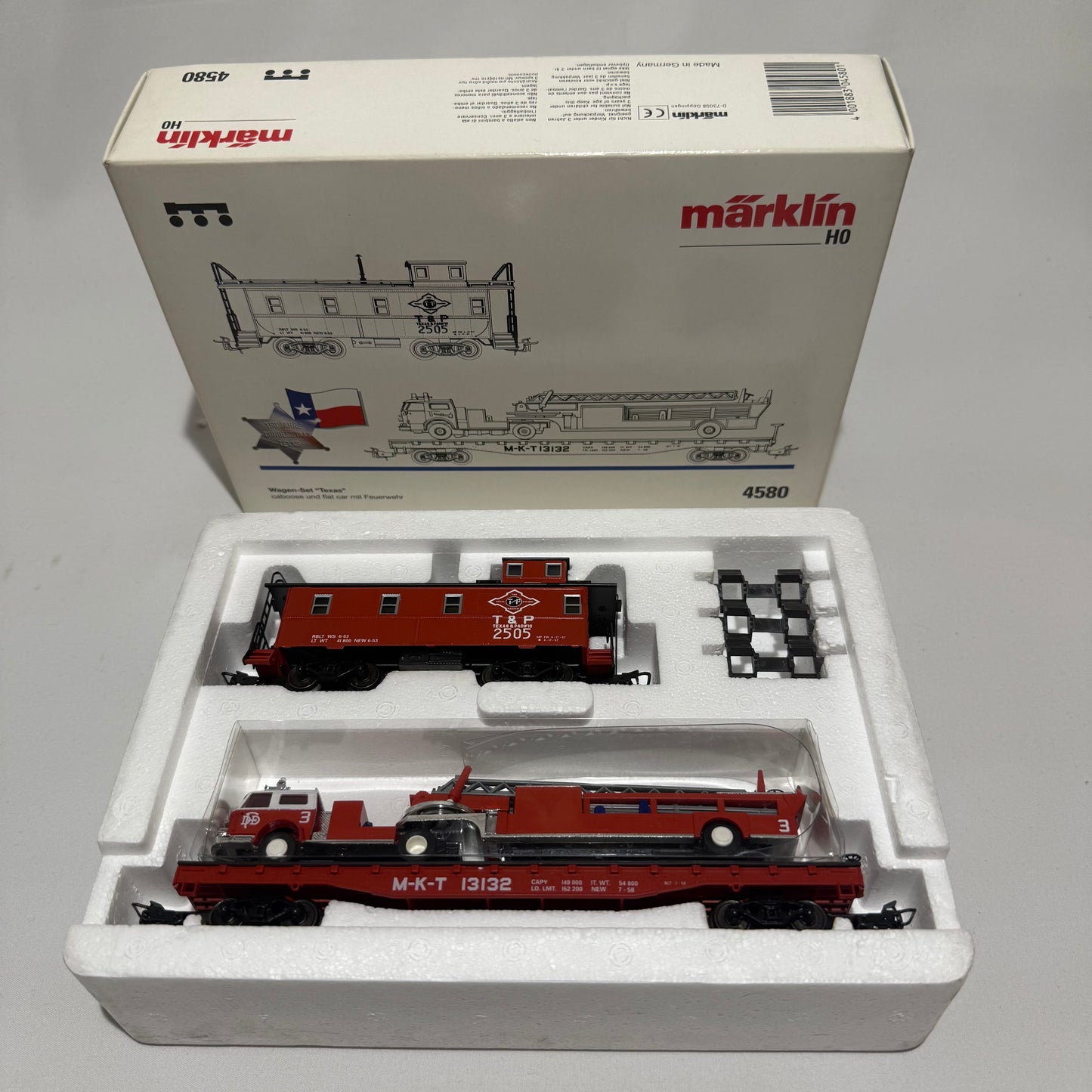 Märklin 4580 Wagenset "Texas"