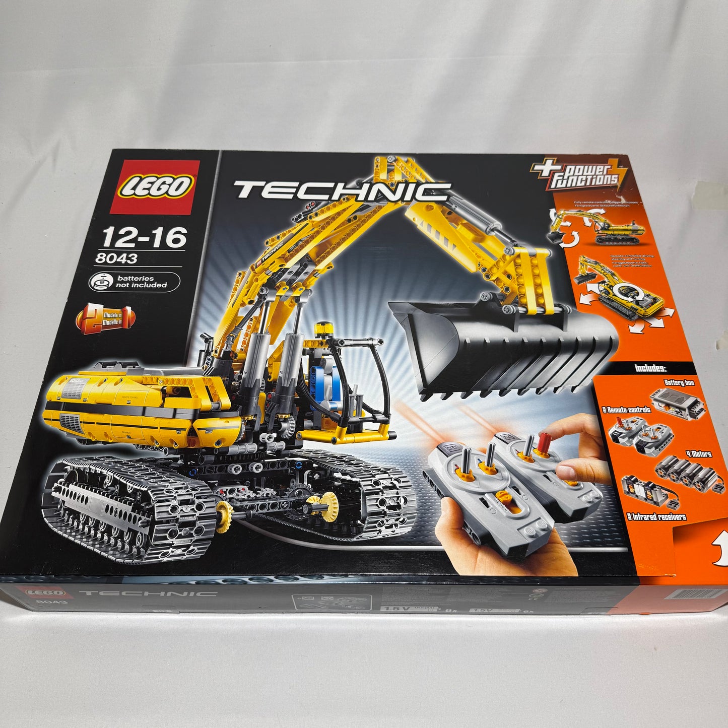 LEGO TECHNIC 8043 Motorisierter Raupenbagger
