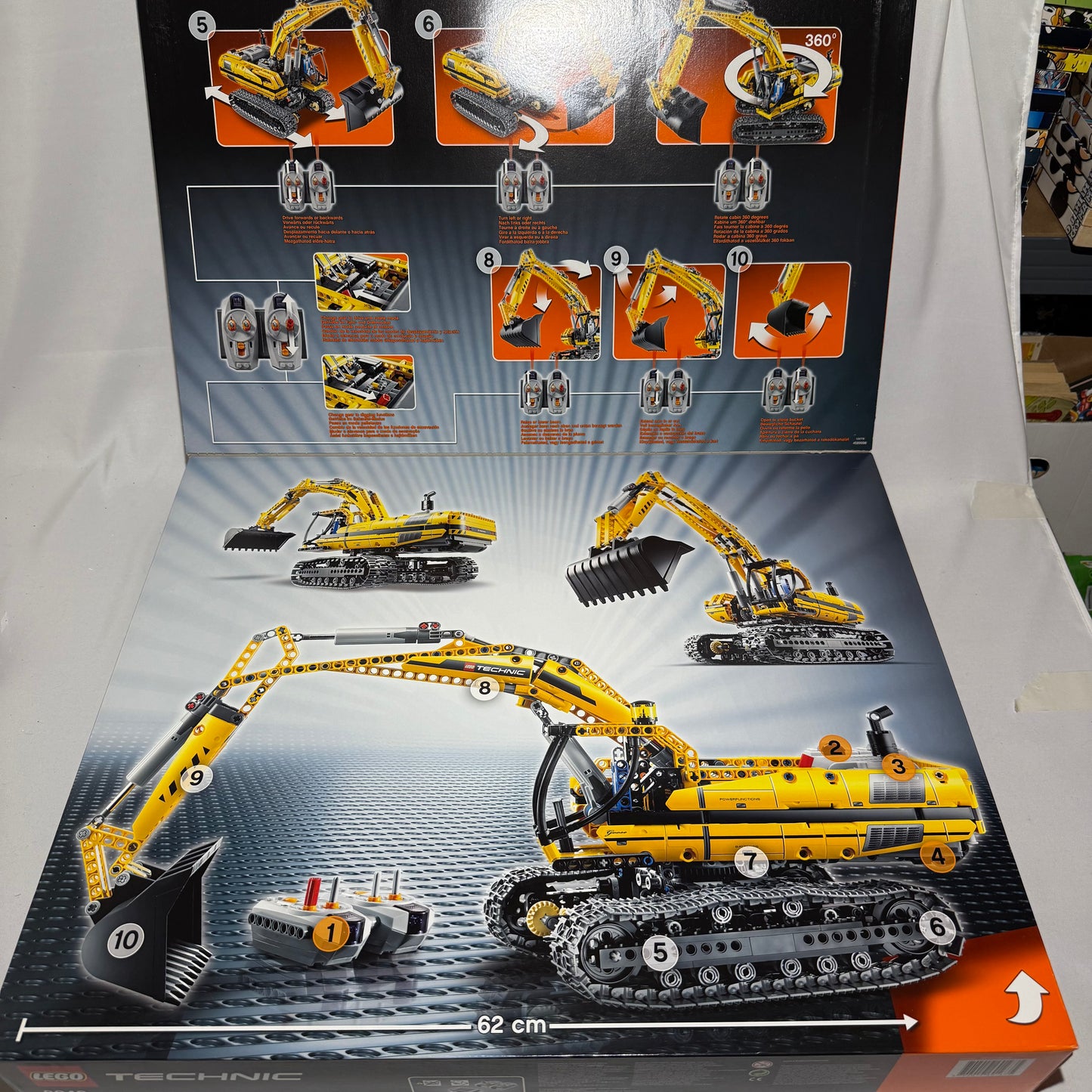 LEGO TECHNIC 8043 Motorisierter Raupenbagger