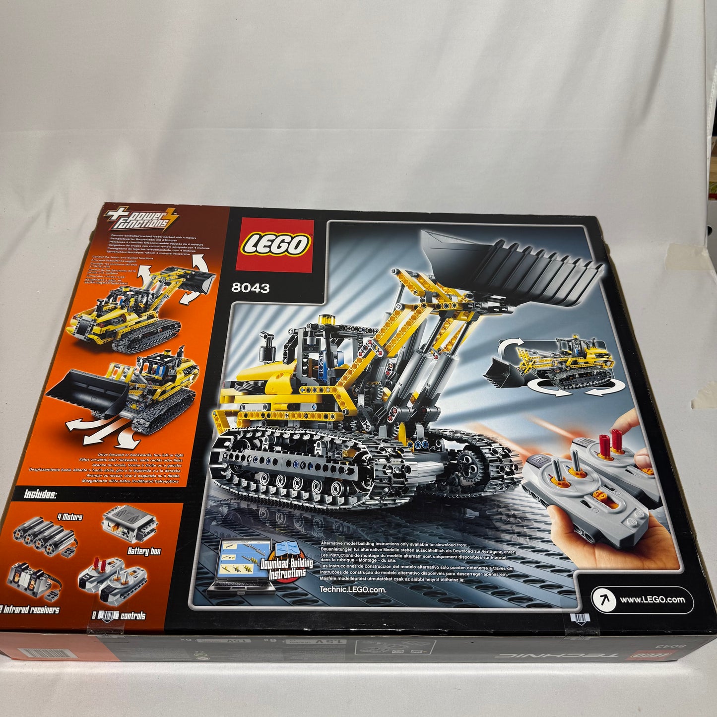 LEGO TECHNIC 8043 Motorisierter Raupenbagger