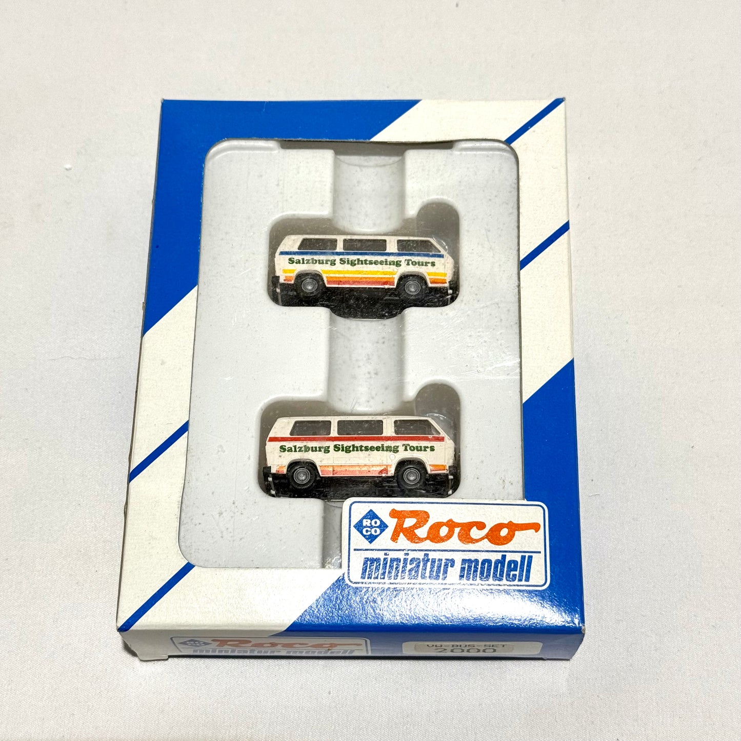 Roco Miniatur Modell 2000 VW-Bus-Set
