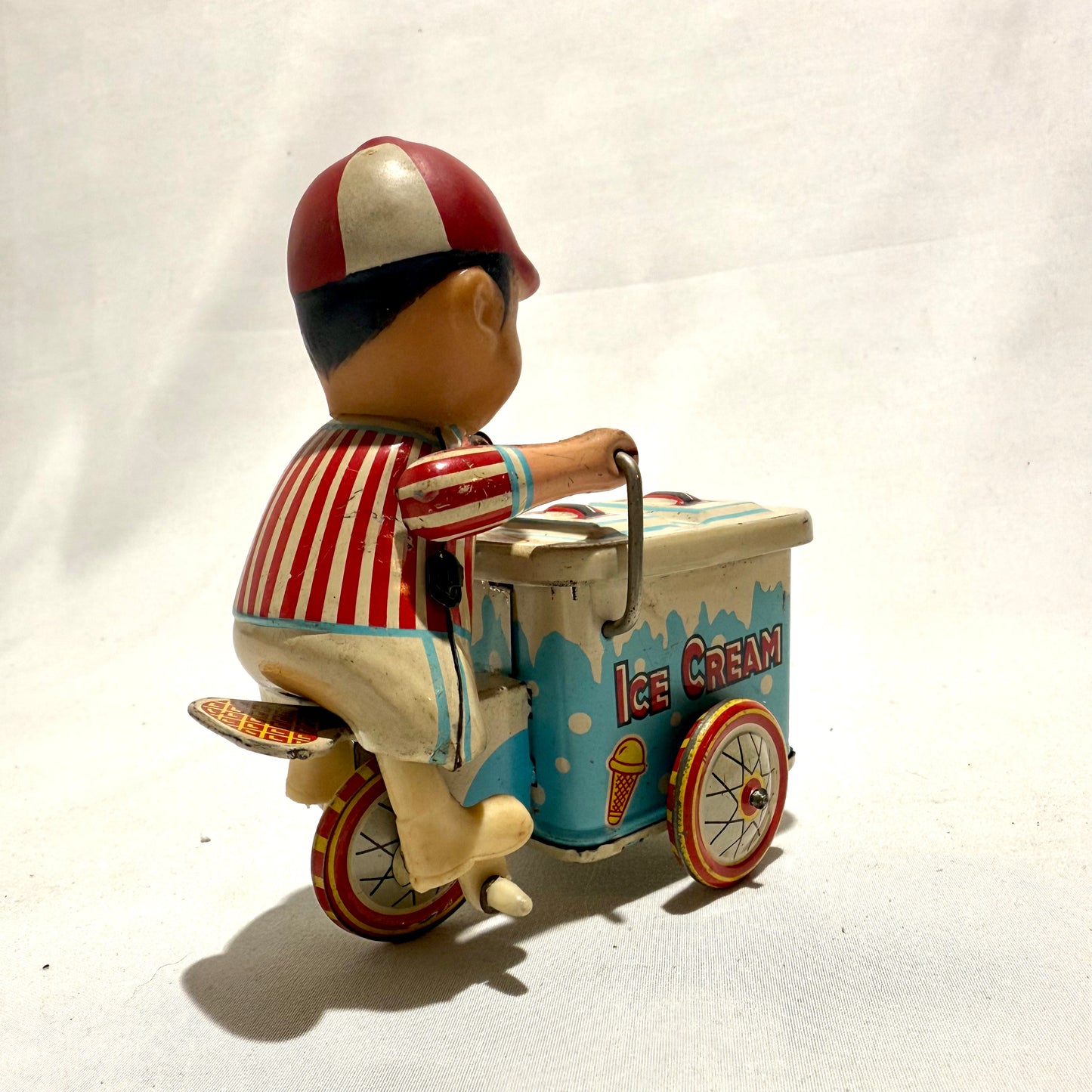 Blechspielzeug Eisverkäufer mit Funktion