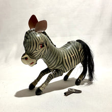 Blechspielzeug Zebra mit Funktion