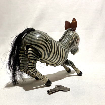 Blechspielzeug Zebra mit Funktion