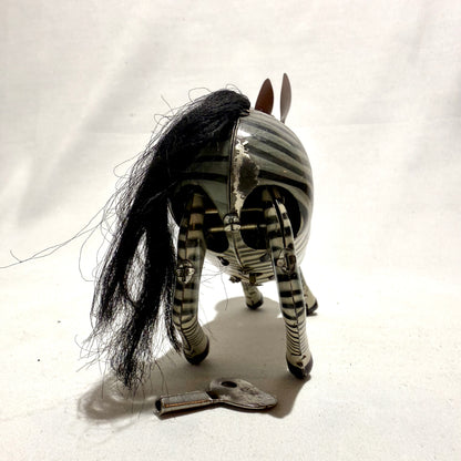 Blechspielzeug Zebra mit Funktion