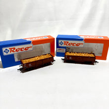 Roco Holzwagen (2 Stück)