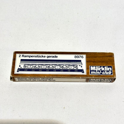 Märklin Mini-Club 8976 2 Rampenstücke gerade