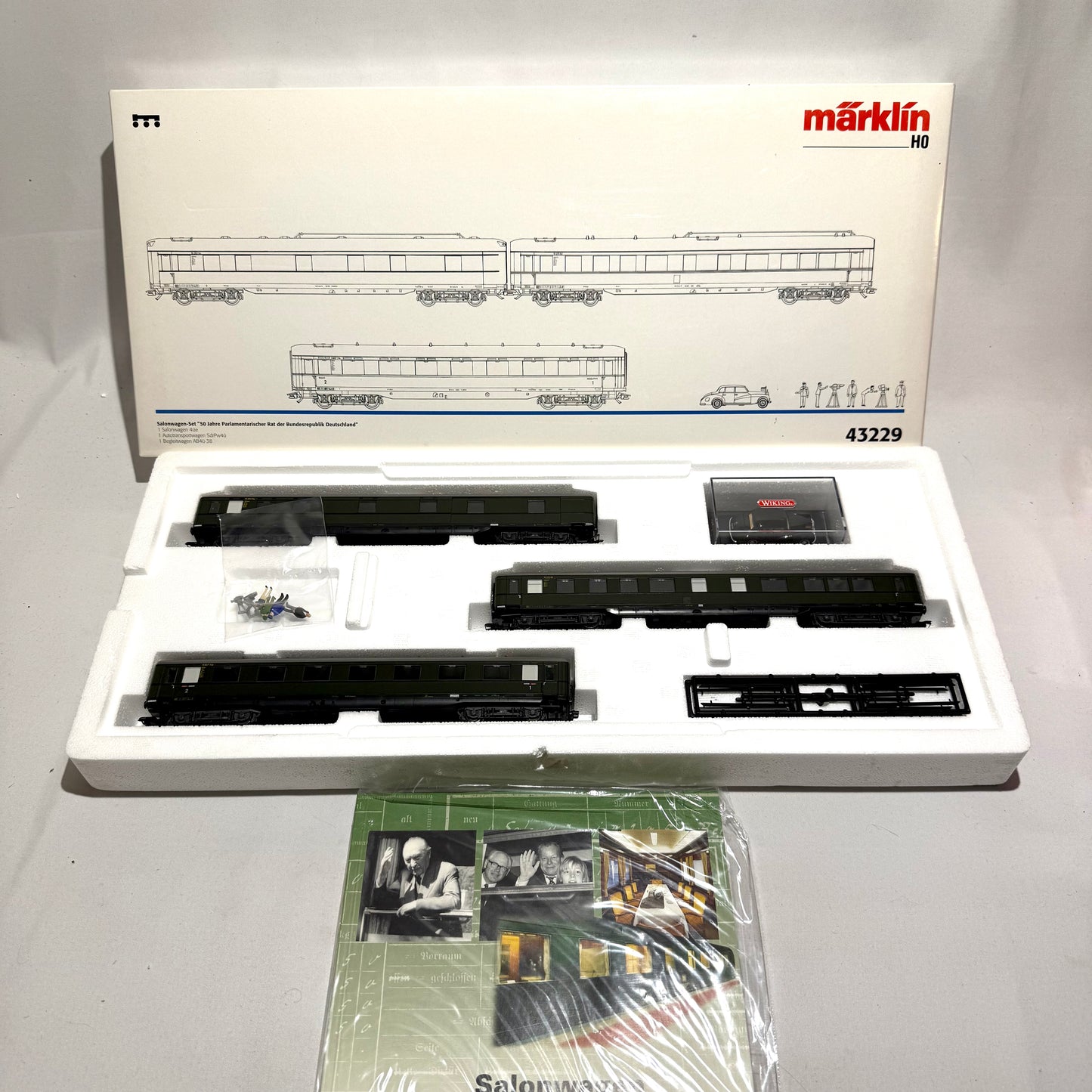Märklin 43229 Salonwagen-Set "50 Jahre Parlamentarischer Rat der BRD"