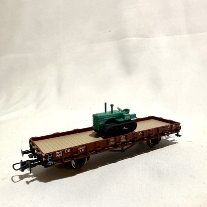 Roco 47940 Güterwagen (mit Raupenschlepper)