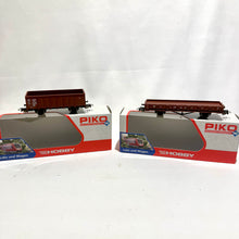 Piko 57701 & 57702 Güterwagen DB/DR H0