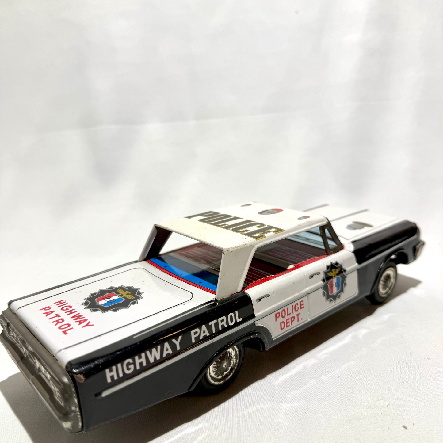 Blechspielzeug Polizeiauto Japan