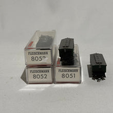 Fleischmann 8052 & 8051 Personenwagen (5 Stück) Spur N