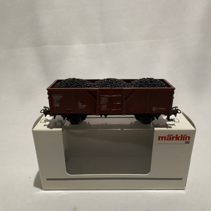 Märklin 4431 offener Güterwagen mit Kohle H0