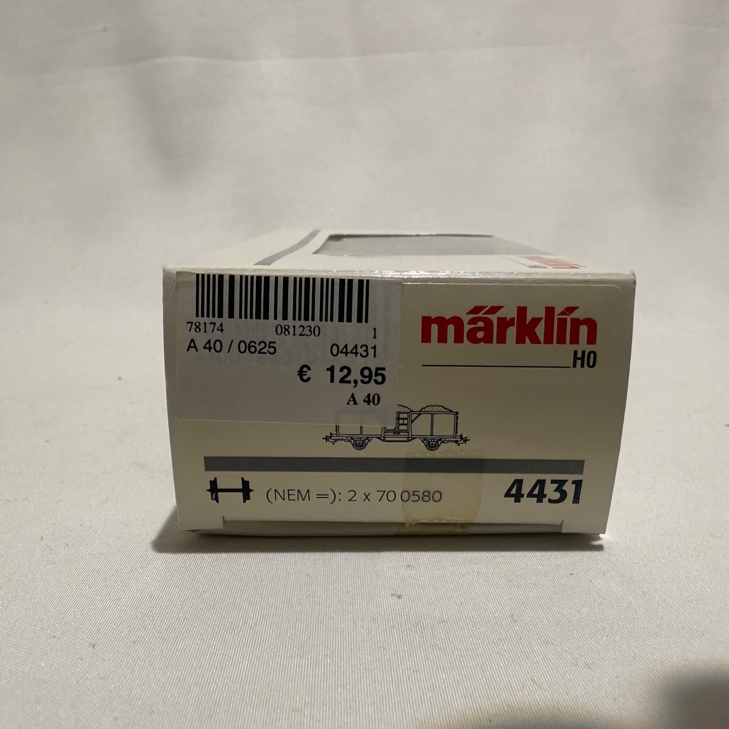 Märklin 4431 offener Güterwagen mit Kohle H0