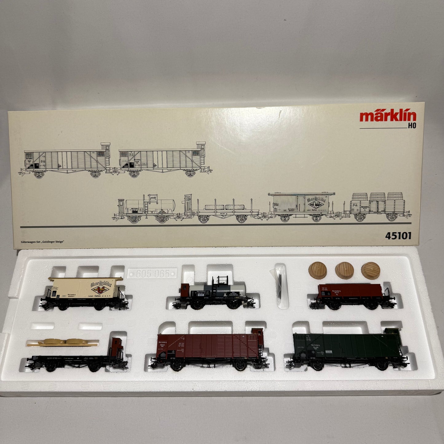 Märklin 45101 Güterwagen-Set "Geislinger-Steige" H0