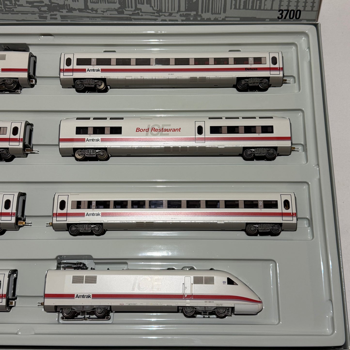 Märklin 3700 ICE - InterCity Express - Amtrak H0