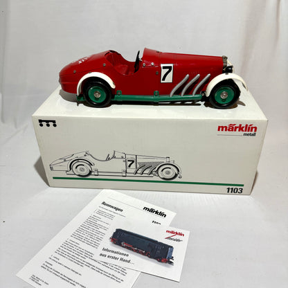 Märklin Metall 1103 Rennwagen Mercedes Benz