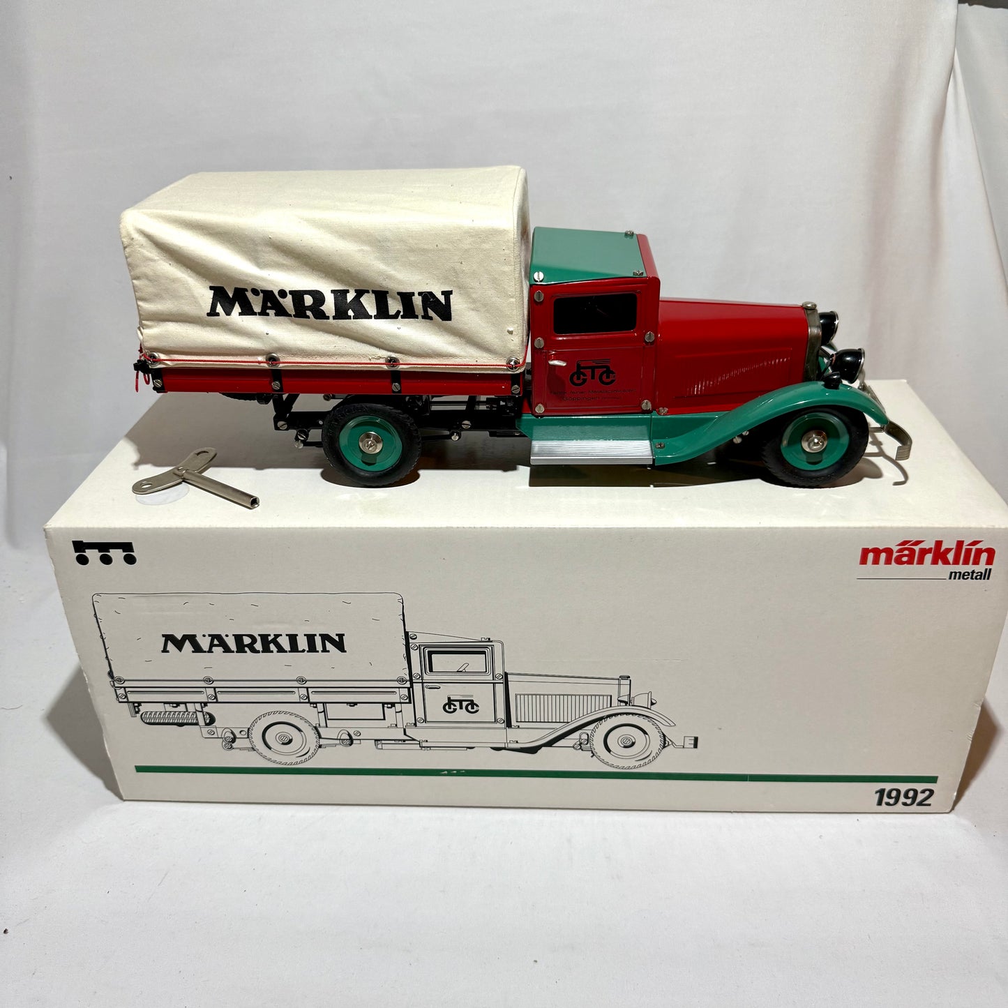 Märklin Metall 1992 LKW Lieferwagen mit Pritsche