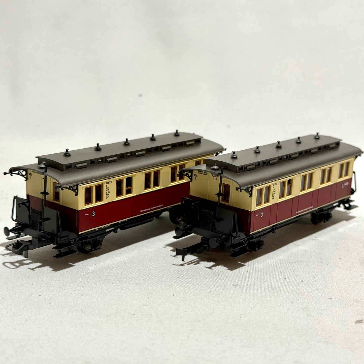 Roco 2x 4212 Personenwagen DC H0