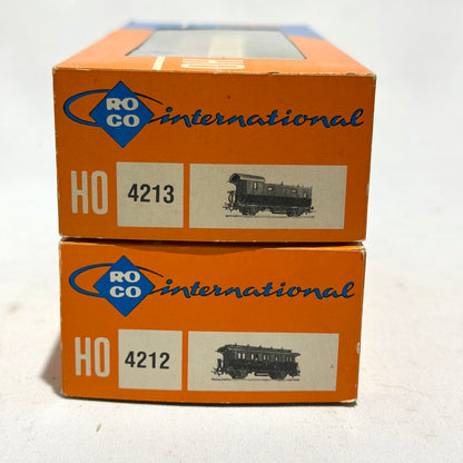 Roco 2x 4212 Personenwagen DC H0