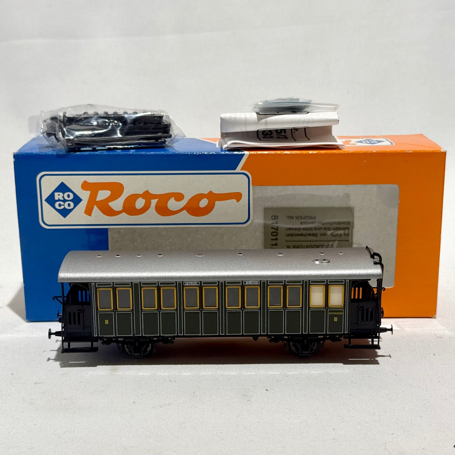 Roco 44827 Personenwagen 3.KL DC H0