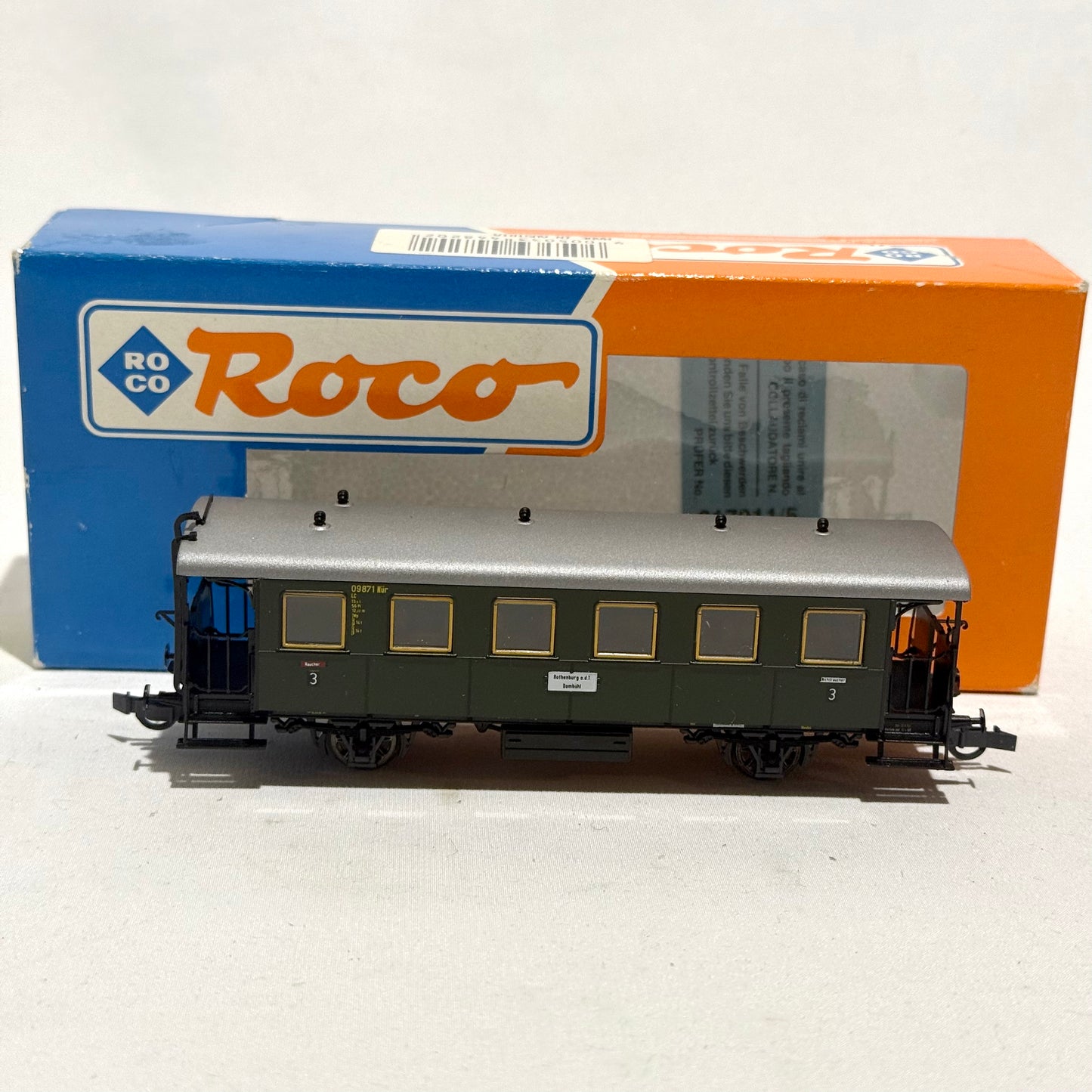 Roco 44820 Personenwagen 3.KL DC H0