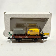 Sachsenmodelle 78835 Güterwagen mit 2 LKW´s DC H0