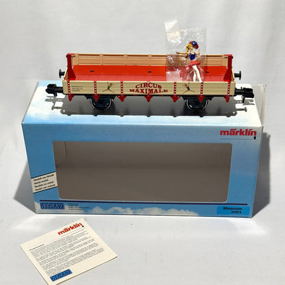 Märklin Maxi Museumswagen 2003 "Circus Maximale" Spur 1
