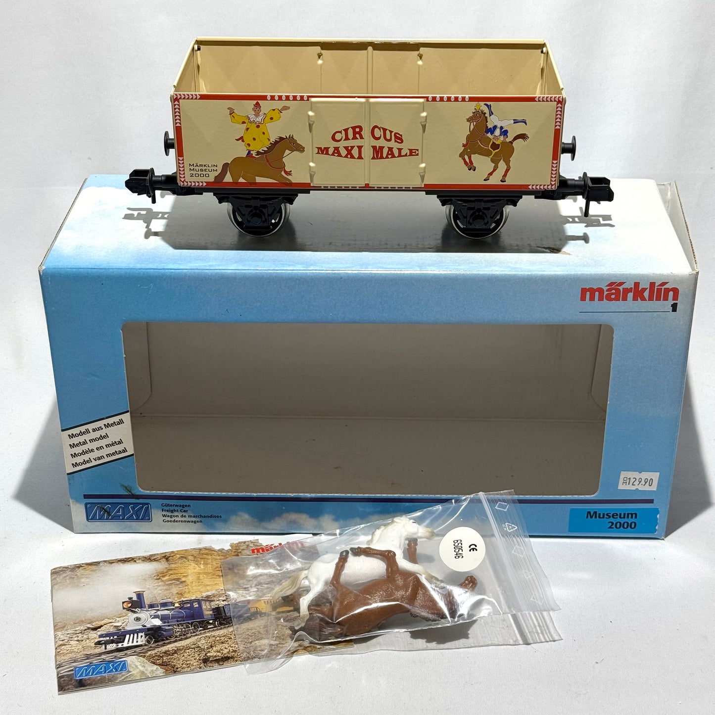 Märklin Maxi Museumswagen 2000 "Circus Maximale" Spur 1