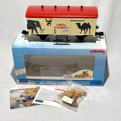 Märklin Maxi Museumswagen 1997 "Circus Maximale" Spur 1